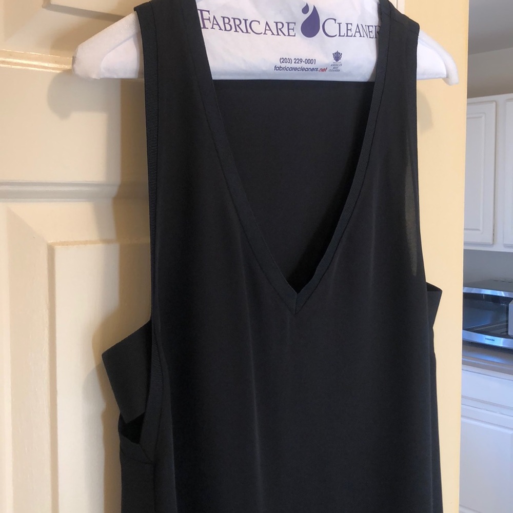 Theory silk slip dress
